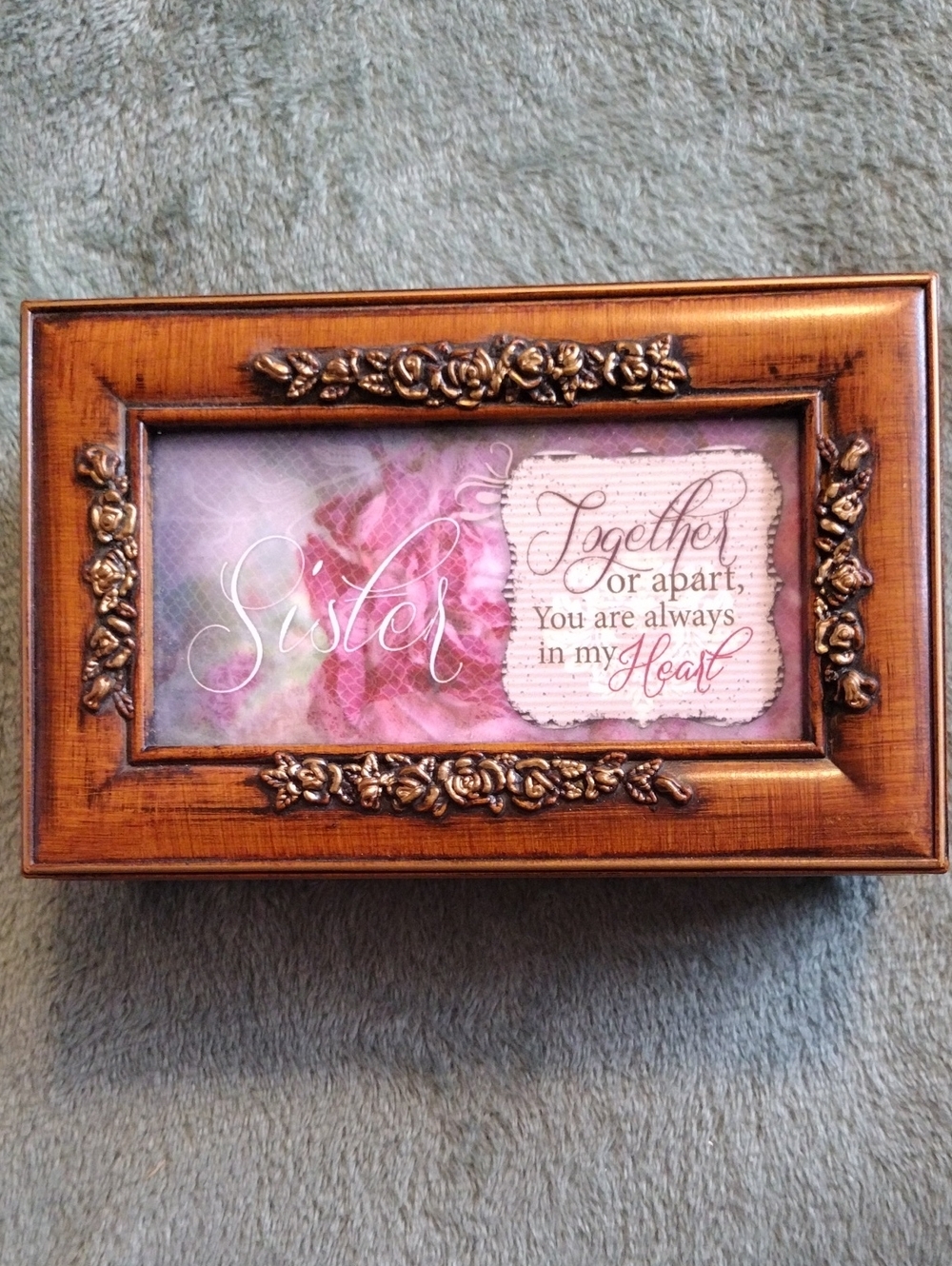 Cottage Garden Decorative Jewelry Music Box